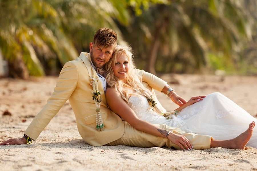 Mariage sur la plage à Koh Samui en Thaïlande