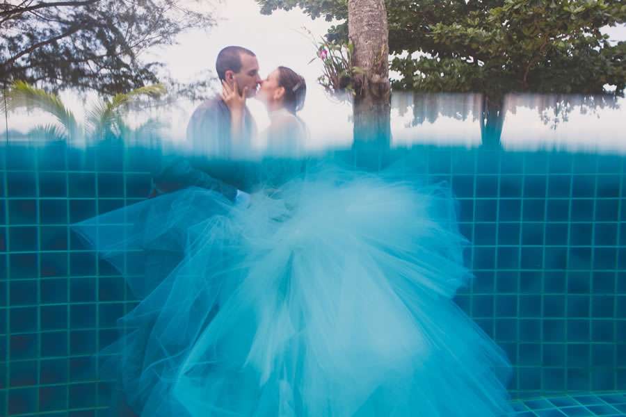 Se marier sous l'eau