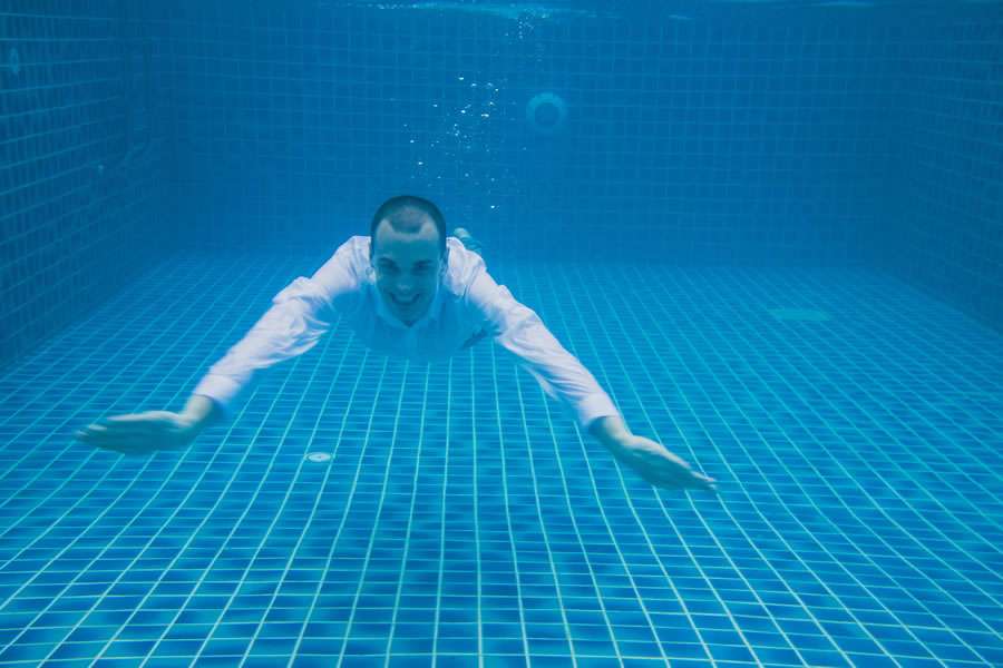 Se marier sous l'eau