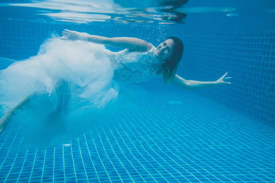 Se marier sous l'eau