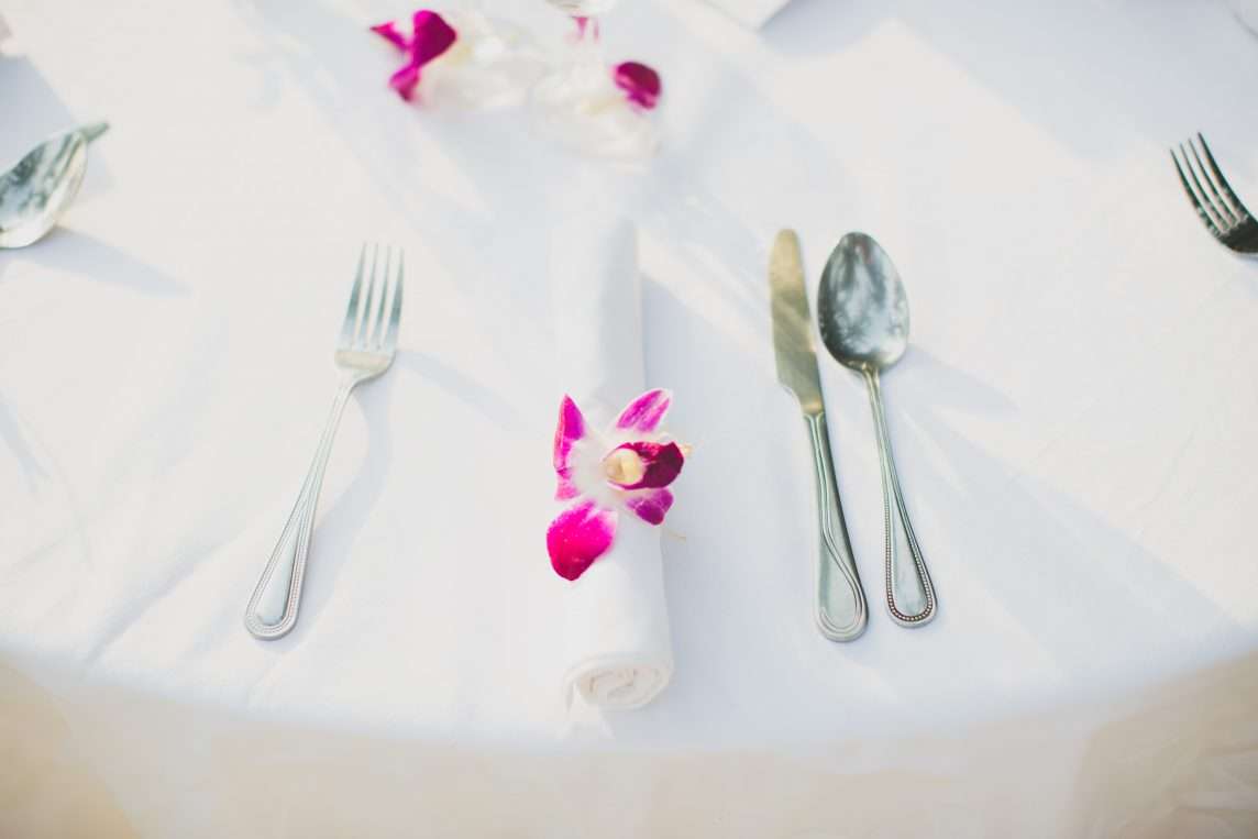 Diner de mariage à Koh Samui en Thaïlande