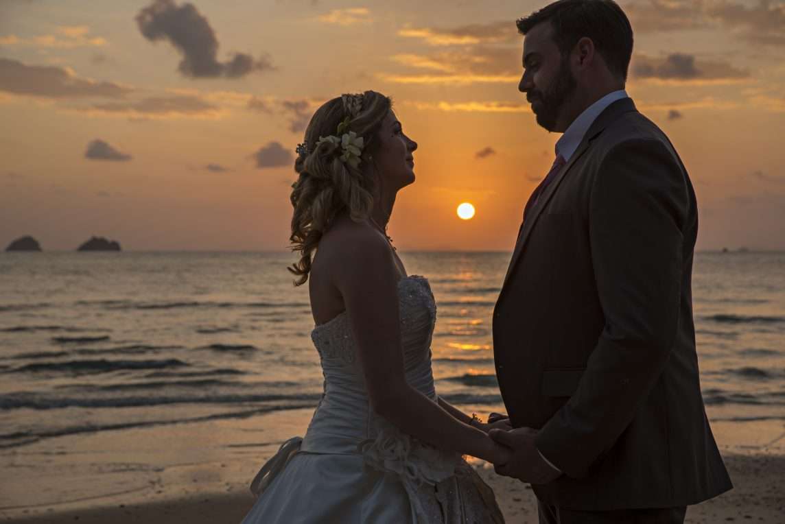Photos mariage sunrise Koh Samui Thaïlande